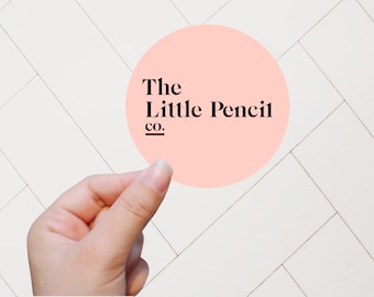 Adesivi con logo, logo per piccole imprese, adesivi per piccole imprese, adesivi personalizzati, etichette, logo aziendale, adesivi di ringraziamento, adesivi per planner