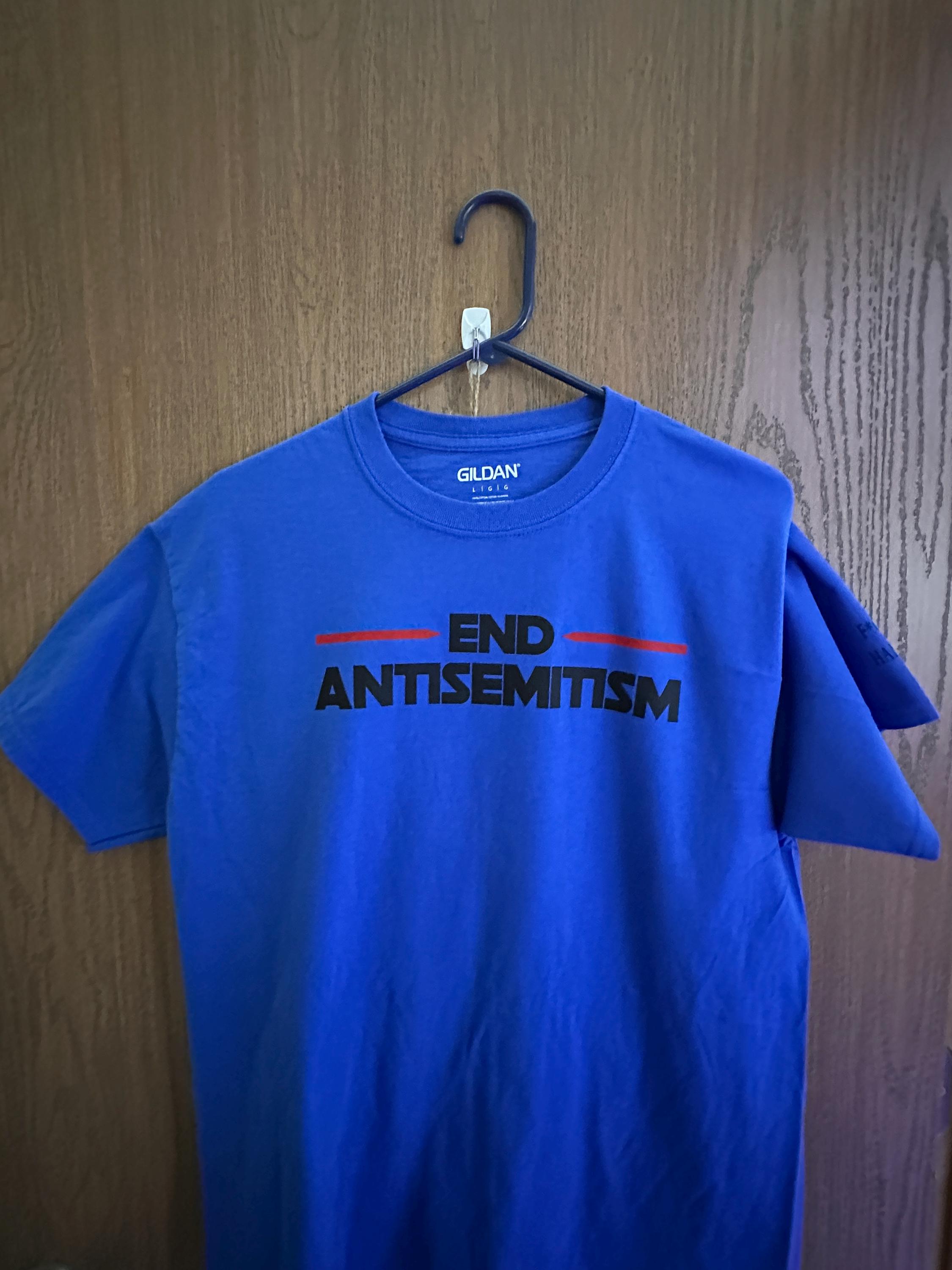End Antisemitism Shirt | F*ck Hamas Sleeve Tee | Pro Israel Graphic Tee | Unisex Gildan Cotton | Anti Hate Statement Shirt