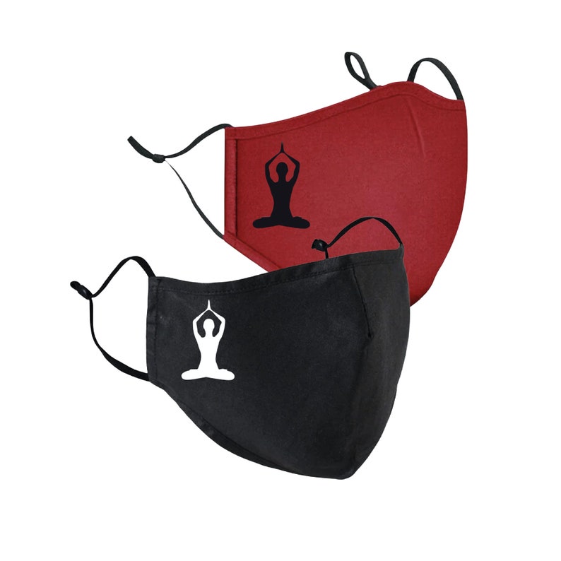Yoga Face Mask Pick Mask Color Size Design Comfortable Etsy