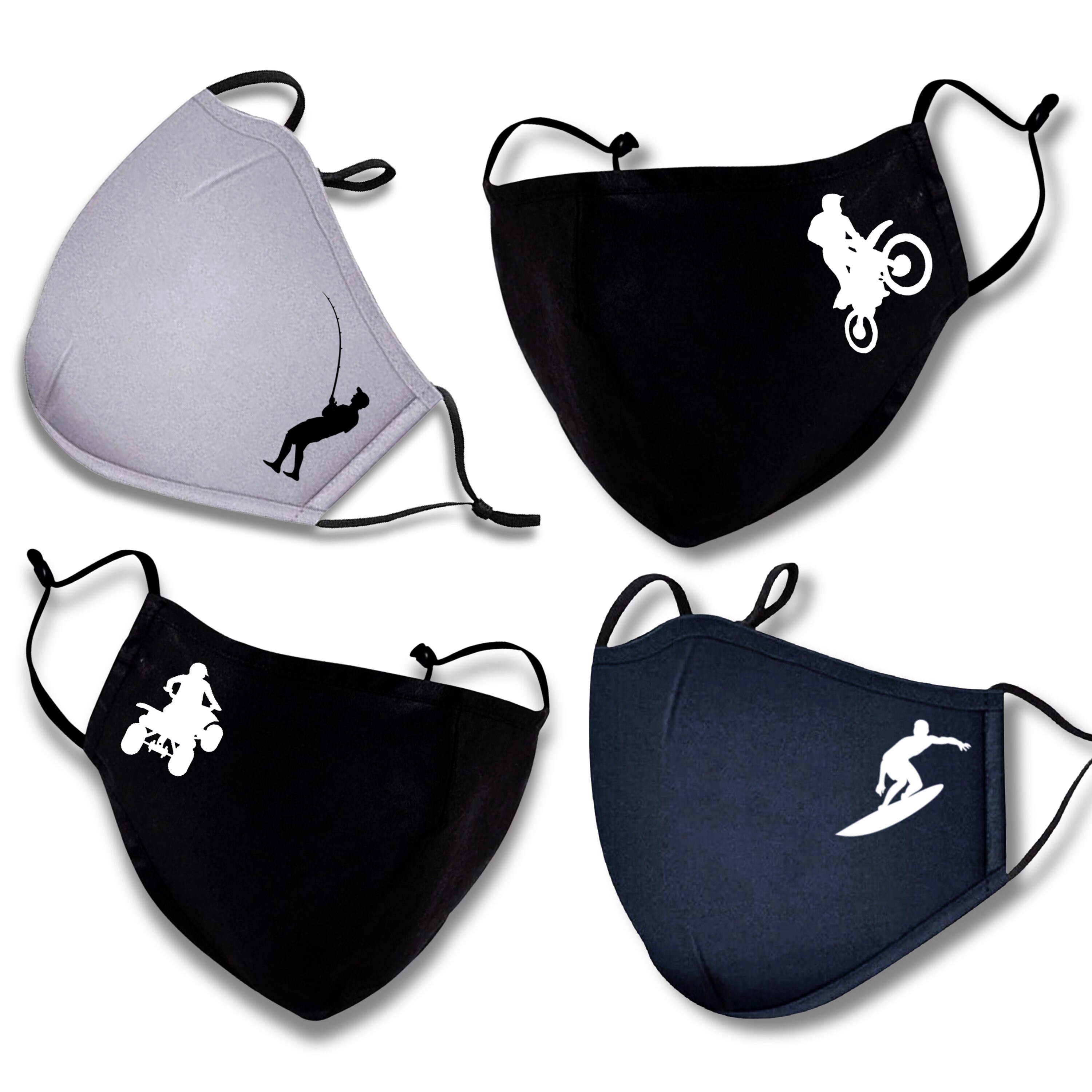 Quad, Motorcycle, Fishing and/or Surfing Custom Designed Face Mask | …