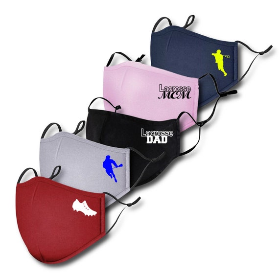 Lacrosse Face Mask Adjustable Face Mask with Lacrosse Sport Etsy