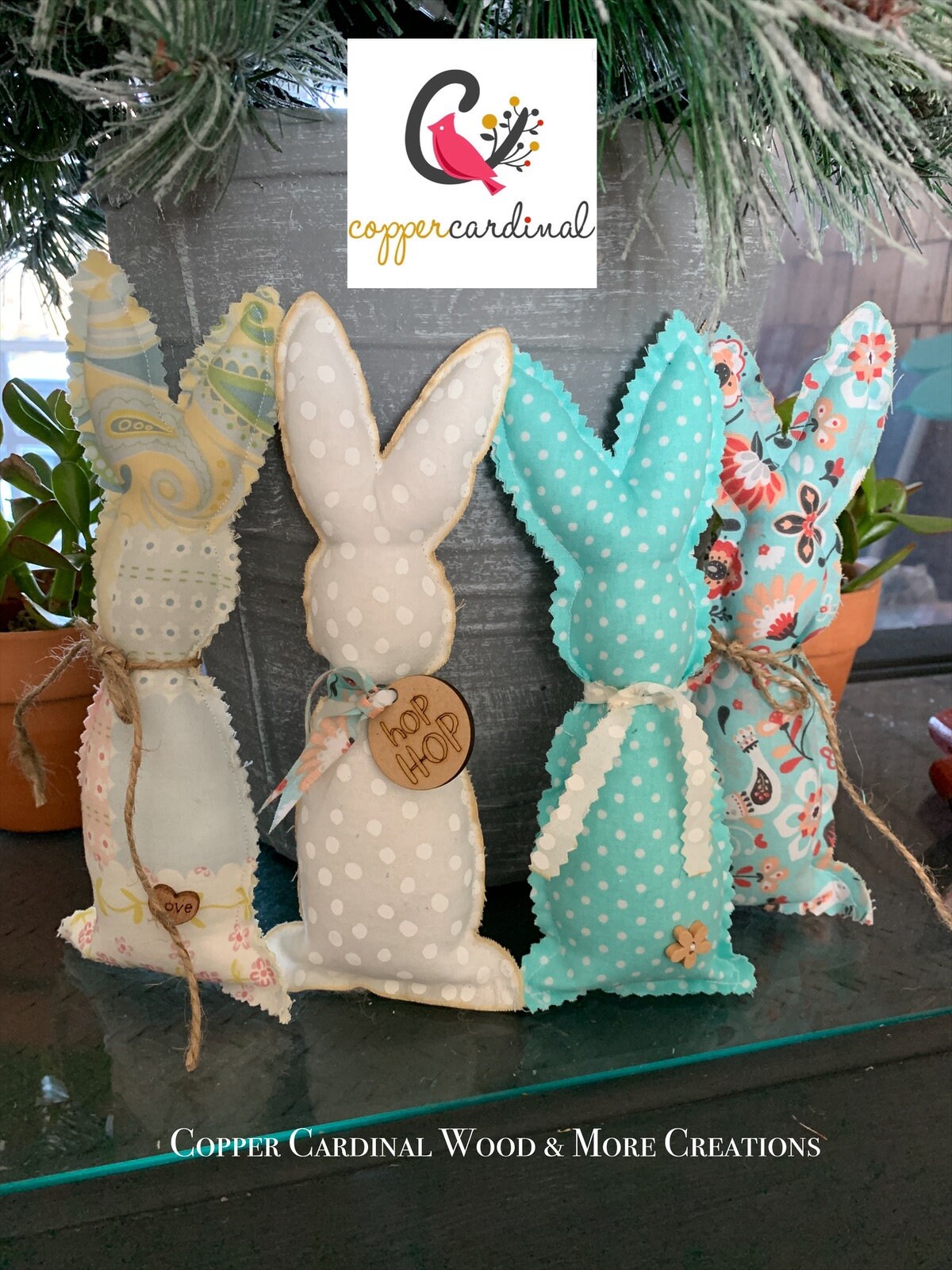 Sewn Bunny, Stuffed Bunnies, Easter Bunnies, Home Decor Bunnies, Fabric ...