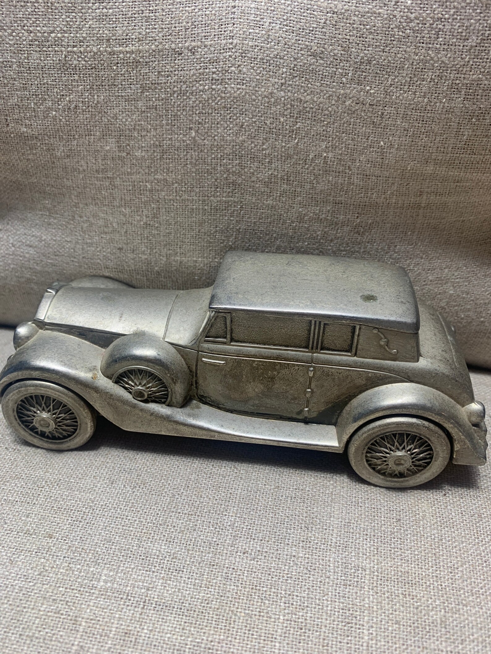 Vintage Metal 1937 Car Savings Bank | Etsy