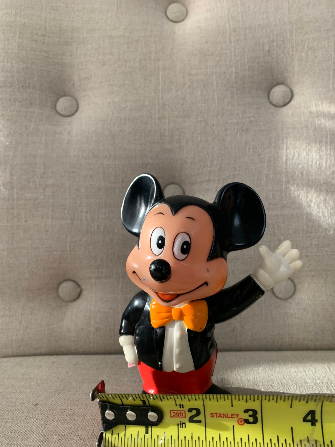 Mickey Mouse vintage money Bank. Hello all Etsy