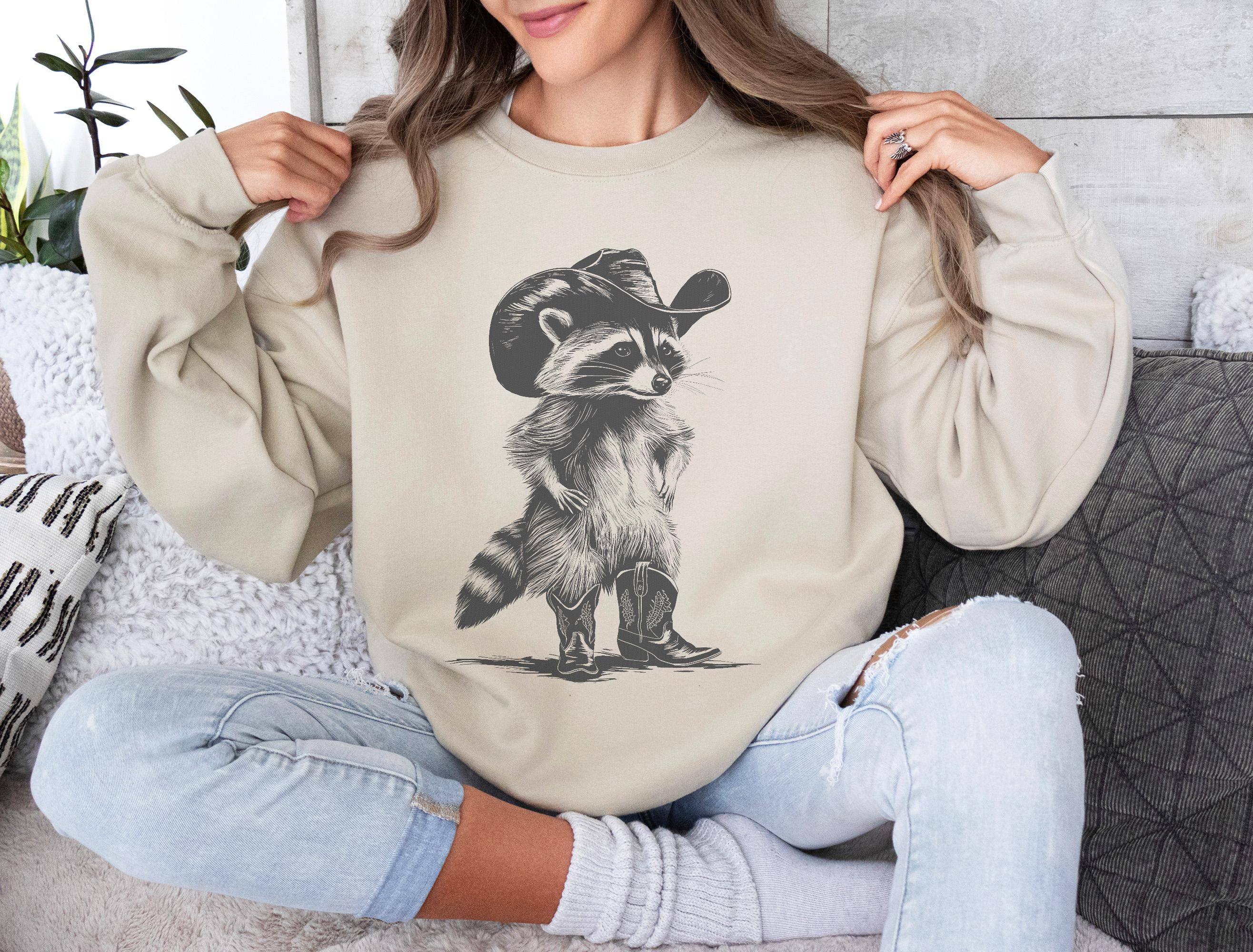 FLORENT RACCOON CREW NECK KNIT｜レディース