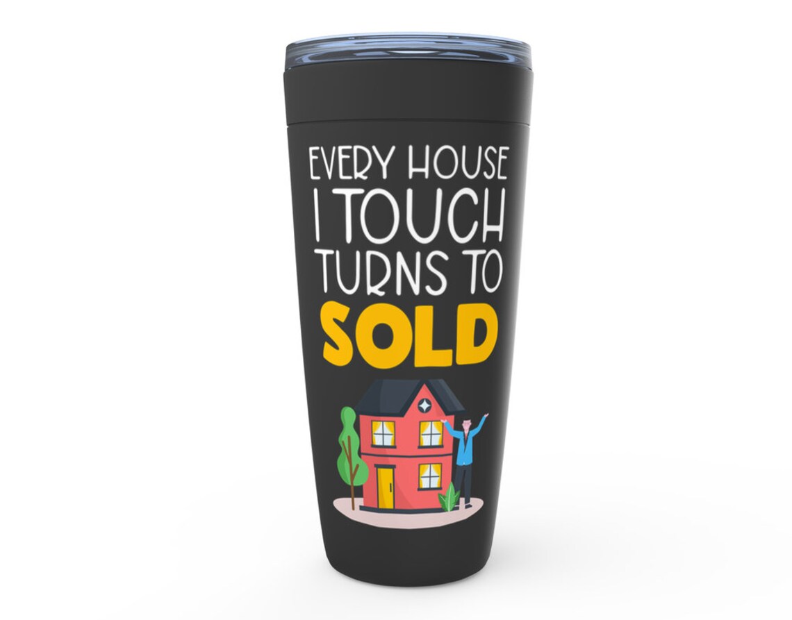 Real Estate Gift for Men Real Estate Agent Tumbler Realtor Etsy