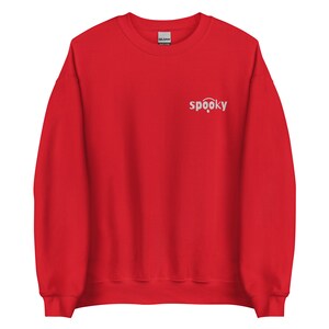 Cozy Spooky Vibes Crew Neck Sweatshirt