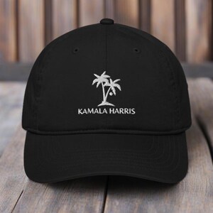 Kamala Harris Coconut Tree Baseball Cap