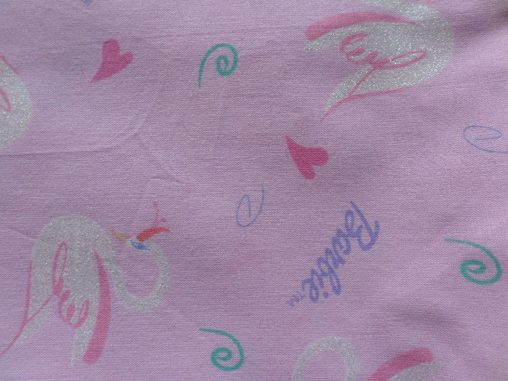 Barbie Fabric Poodle Doll Fashion Barbies on Purple VIP Cotton Fabric By  Yard