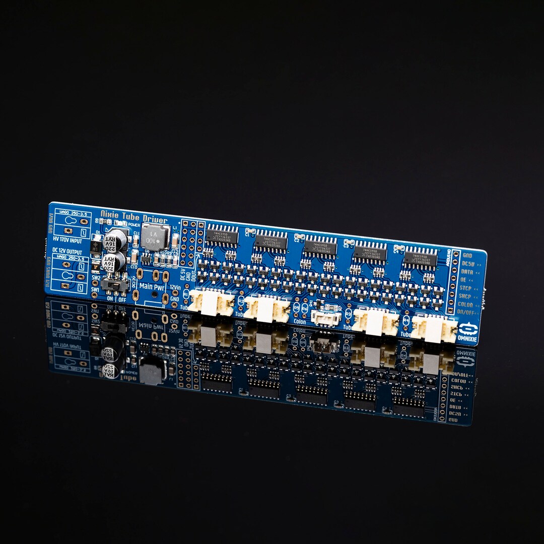 Driver Tube Panel Clearance Sale Nixie Tube Driver Board (NTDB4) KIT for 4 Nixie Tubes - Etsy