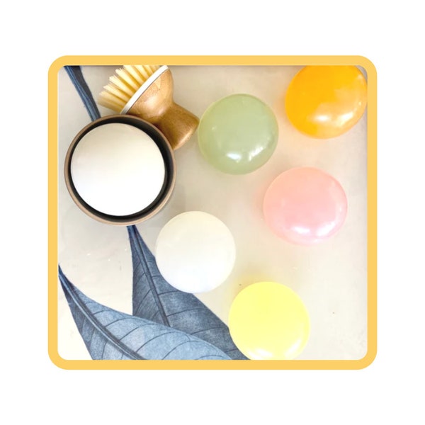 Refill Balls - Clear Colors Dish Soap Balls ..it's hand soap too ~ Plastic Free  ~ Zero Waste ~ Cute Gift  ~ Cleaning supplies