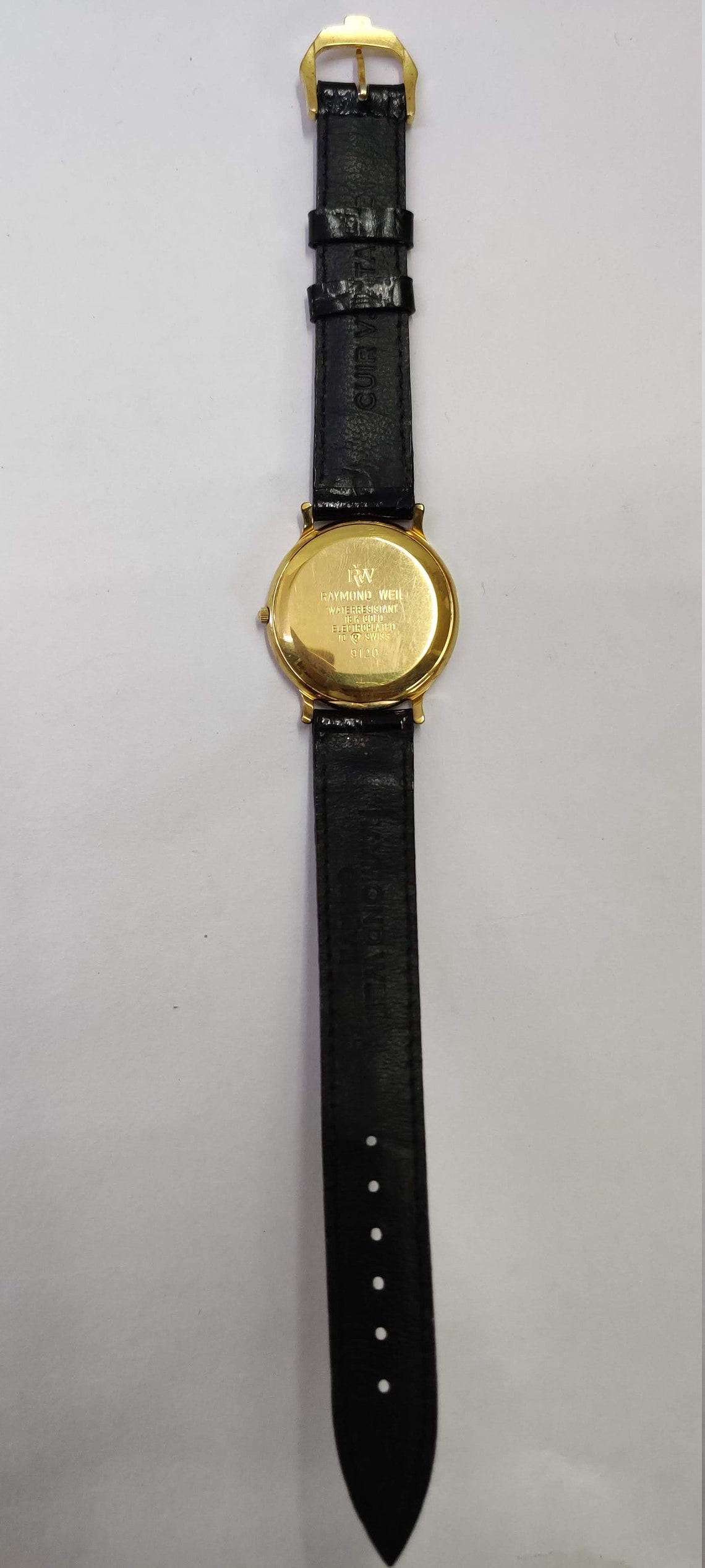 Vintage Raymond Weil Vintage Watch for Women with 18K Etsy