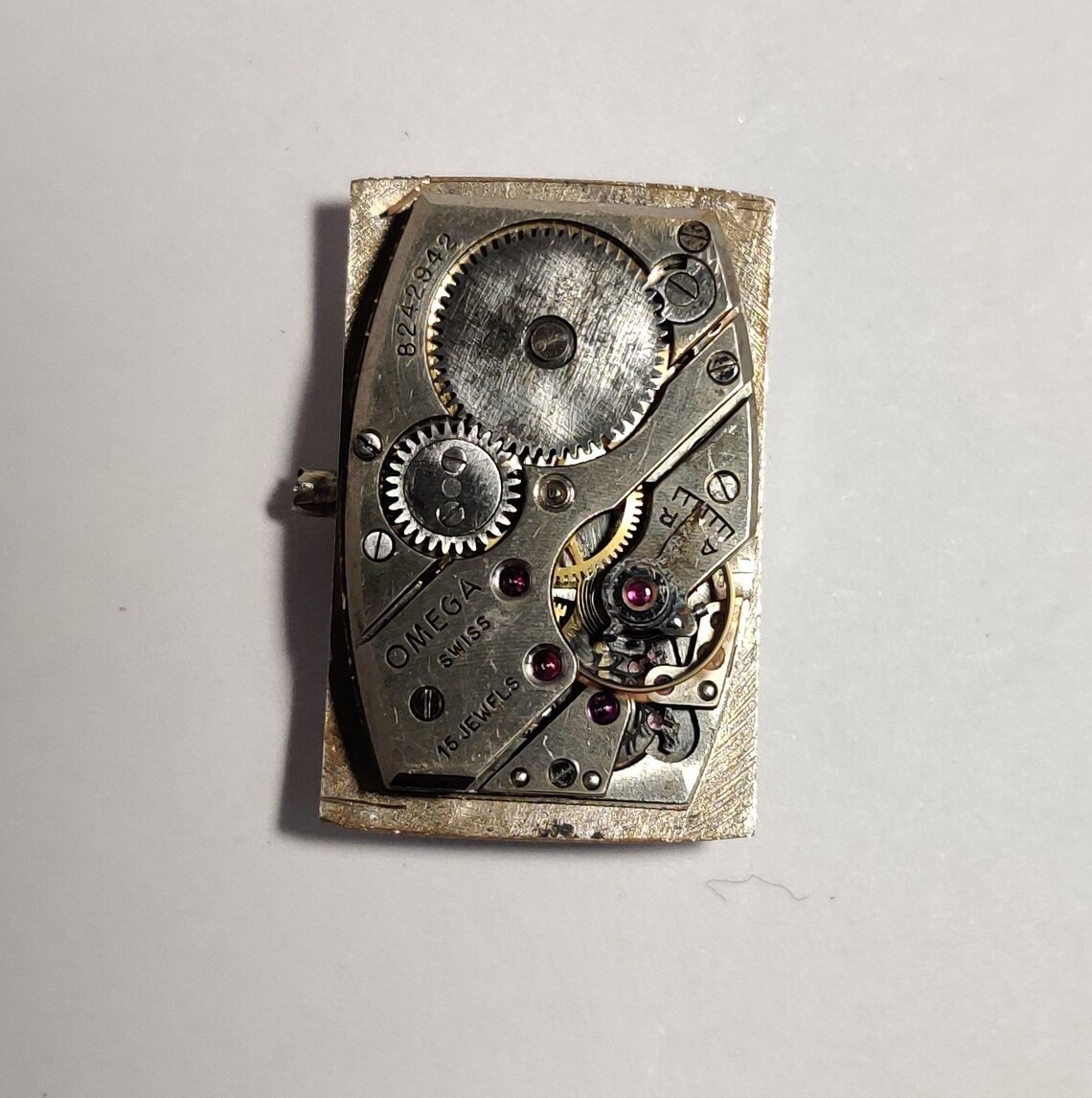 Vintage Omega Tank Watch for Men Etsy