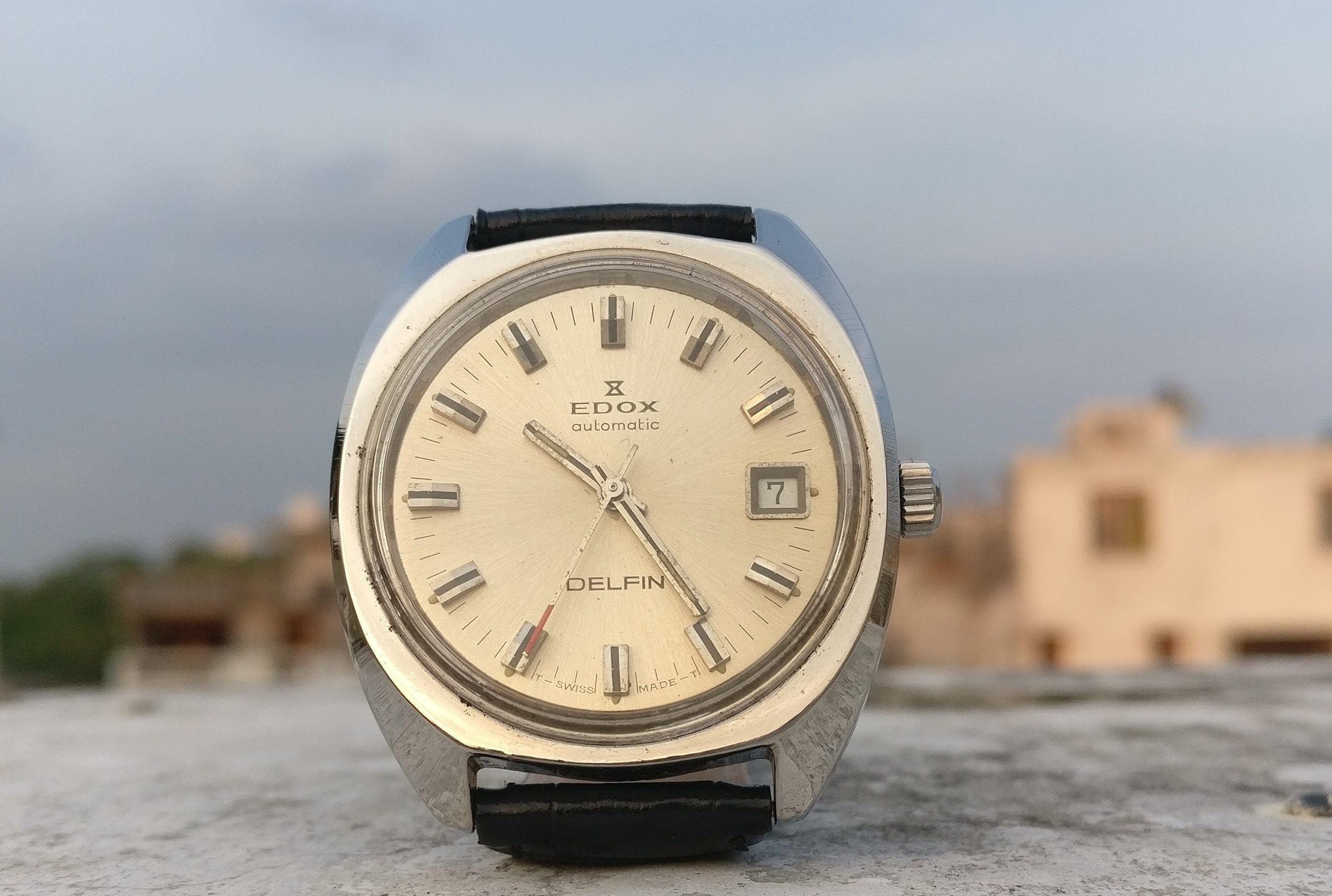 edox automatic vintage