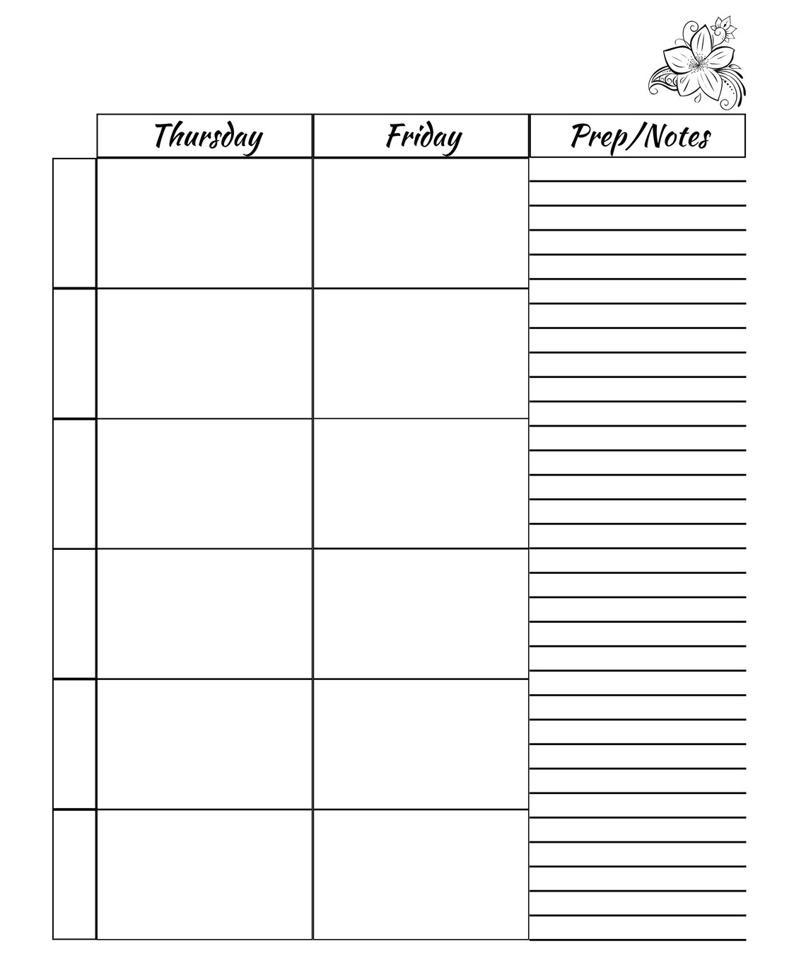 COLORABLE HOMESCHOOL PLANNER Digital Printable Complete Homeschool ...