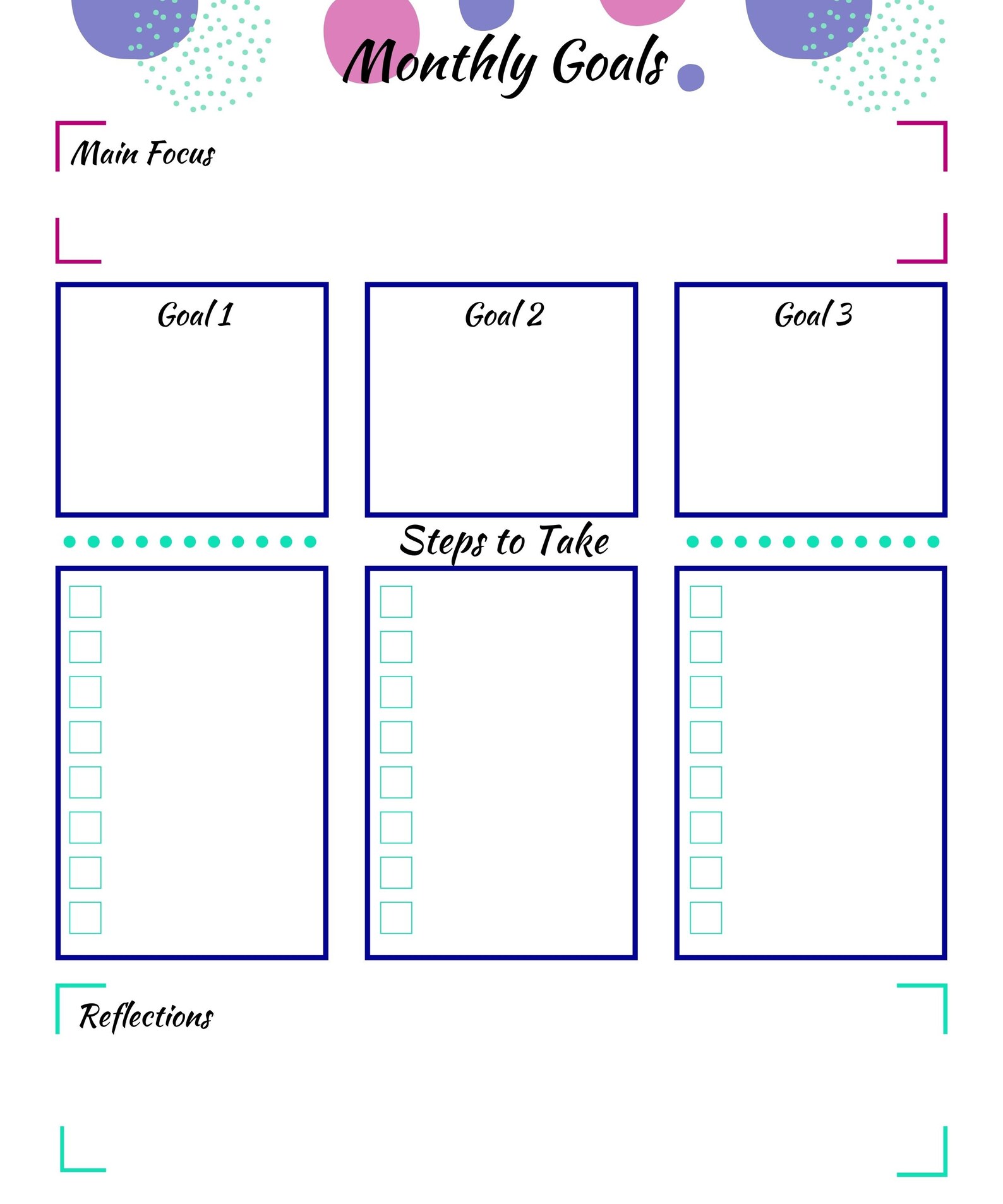 Ultimate MY LIFE Planner Planner Bundle Digital Printable Dot and Grid ...