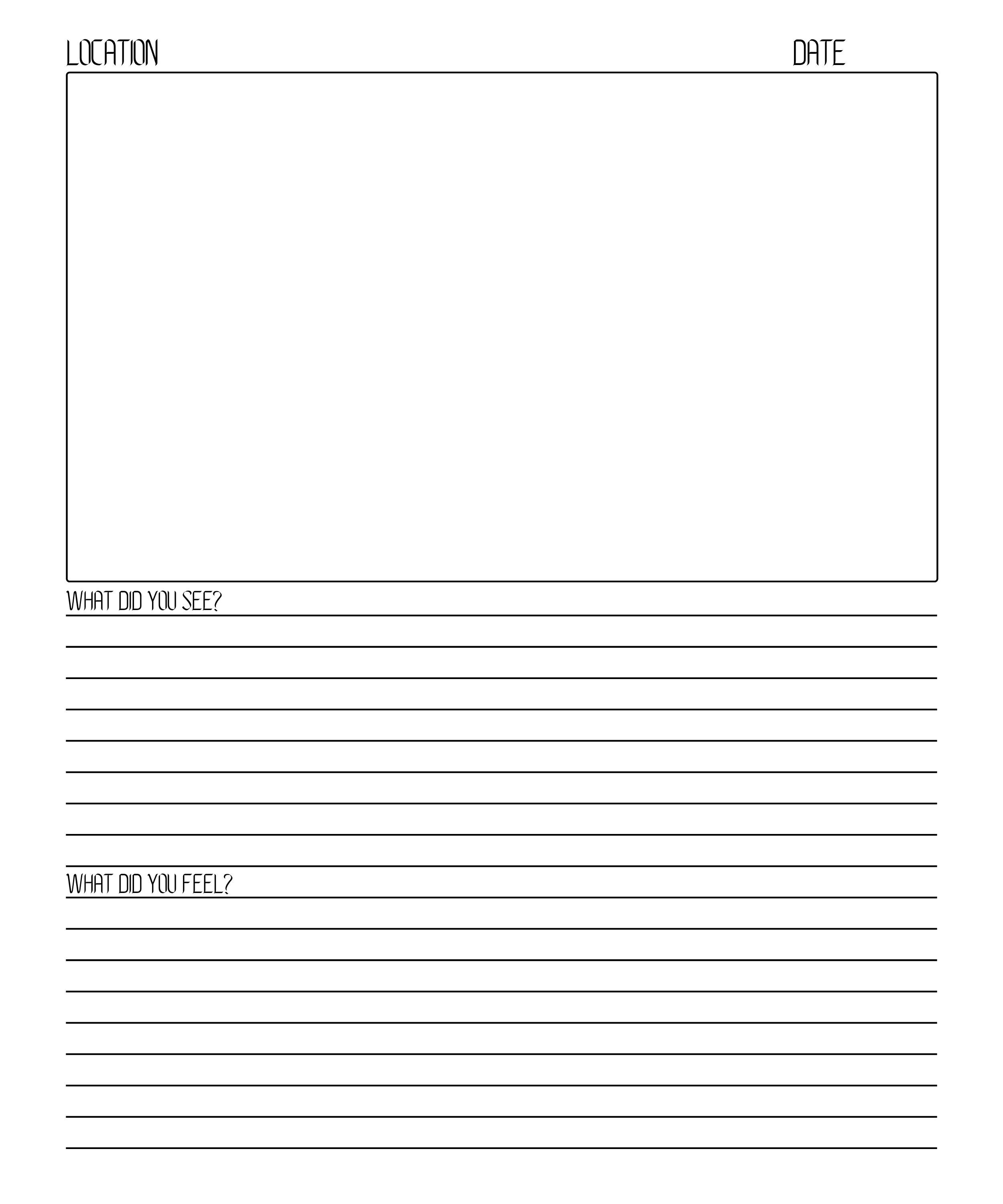 NATURE JOURNAL PRINTABLE | Homeschool Digital Printable Nature Study - Etsy