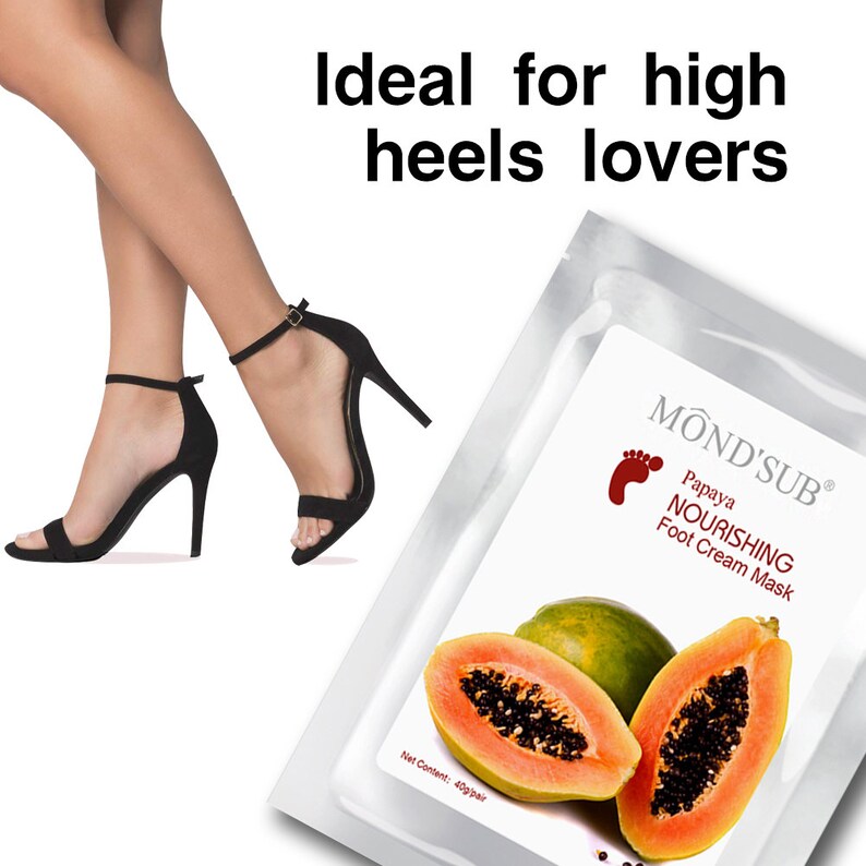 5 Pairs Foot Cream Mask Exfoliating Booties For Cracked Etsy