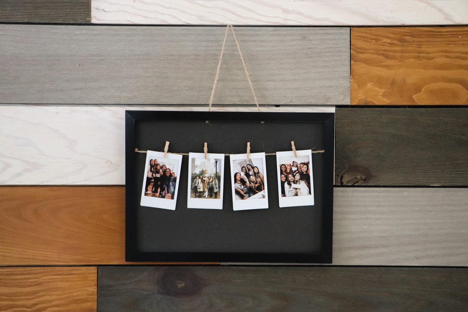 Polaroid Frame Hanging Polaroid Frame Personalized Gift Etsy