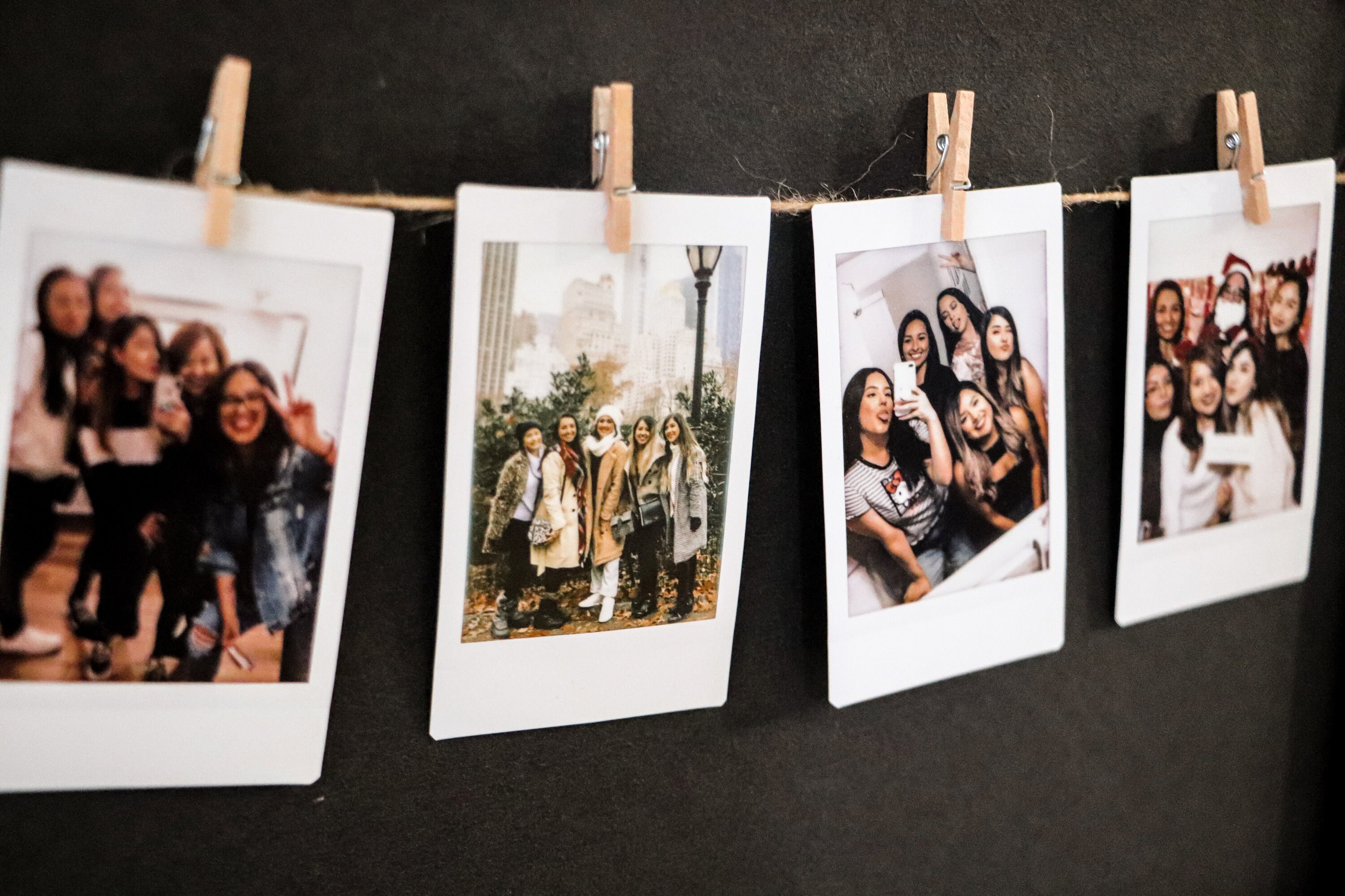 Polaroid Frame Hanging Polaroid Frame Personalized Gift Etsy