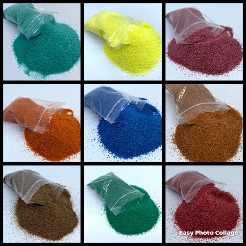 200g decorative coloured sand 画像 4