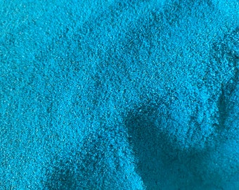 Aqua decorative coloured sand