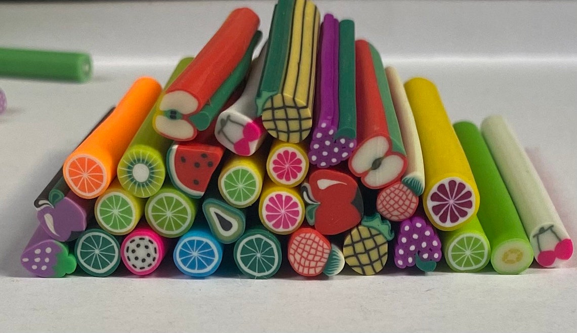 Handmade Polymer Clay Nail Art Decoration Fashion Nail Care Etsy