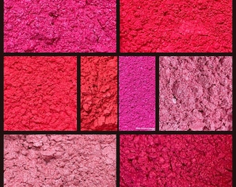 Pink Series,Soap Making, bath bombs,Make up, candle making, resin art,vegan Mica Powder