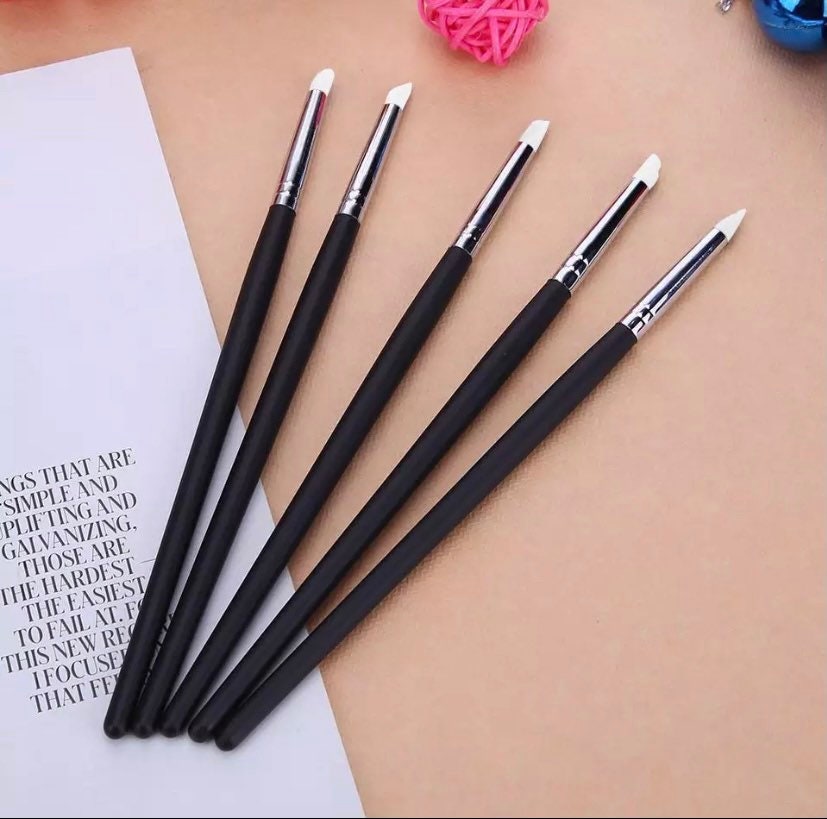 Professional Silicone Rubber Tip Paint Pens Brushes Soft Etsy