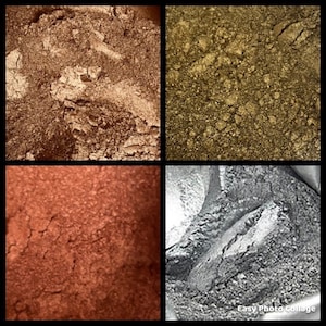 Extra Fine 1500 um Metallic Powders Bronzing Pigment of metallic color, polymer clay, painting, Epoxy Resin, UV Resin, Art
