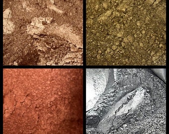 Extra Fine 1500 um Metallic Powders Bronzing Pigment of metallic color, polymer clay, painting, Epoxy Resin, UV Resin, Art