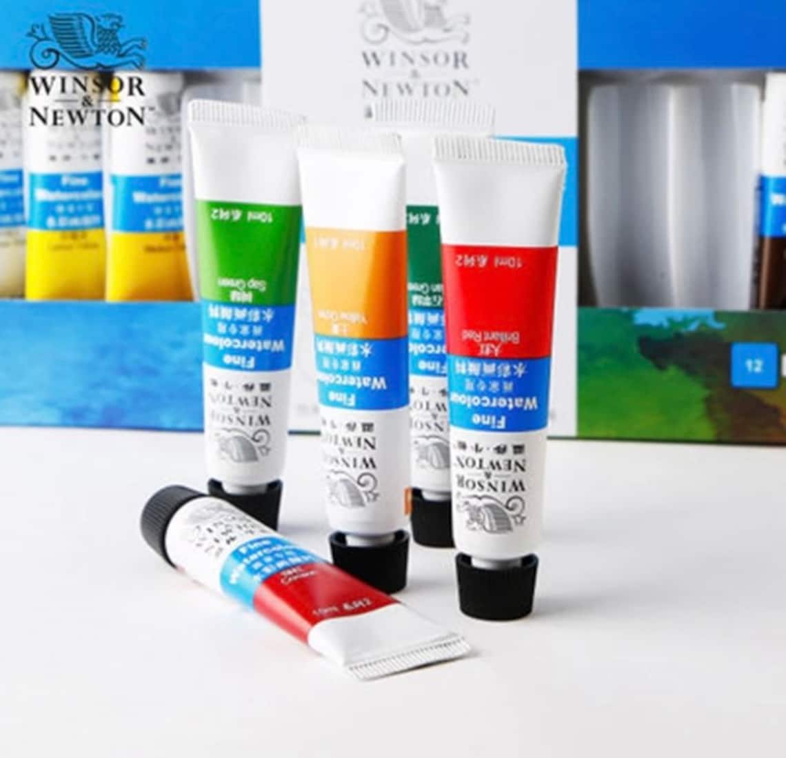 Winsor Newton Watercolor Paint Set Water Color Paints Etsy UK