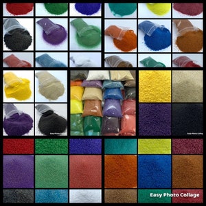 200g decorative coloured sand 画像 1