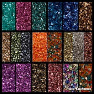 Broken glass stones crystals, uv epoxy resin filler, diy craft nail art decoration, jewellery making mould fillings