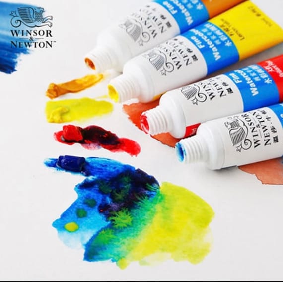 Winsor Newton Fine Acrylic Color Set 18 Colors Paints Artist