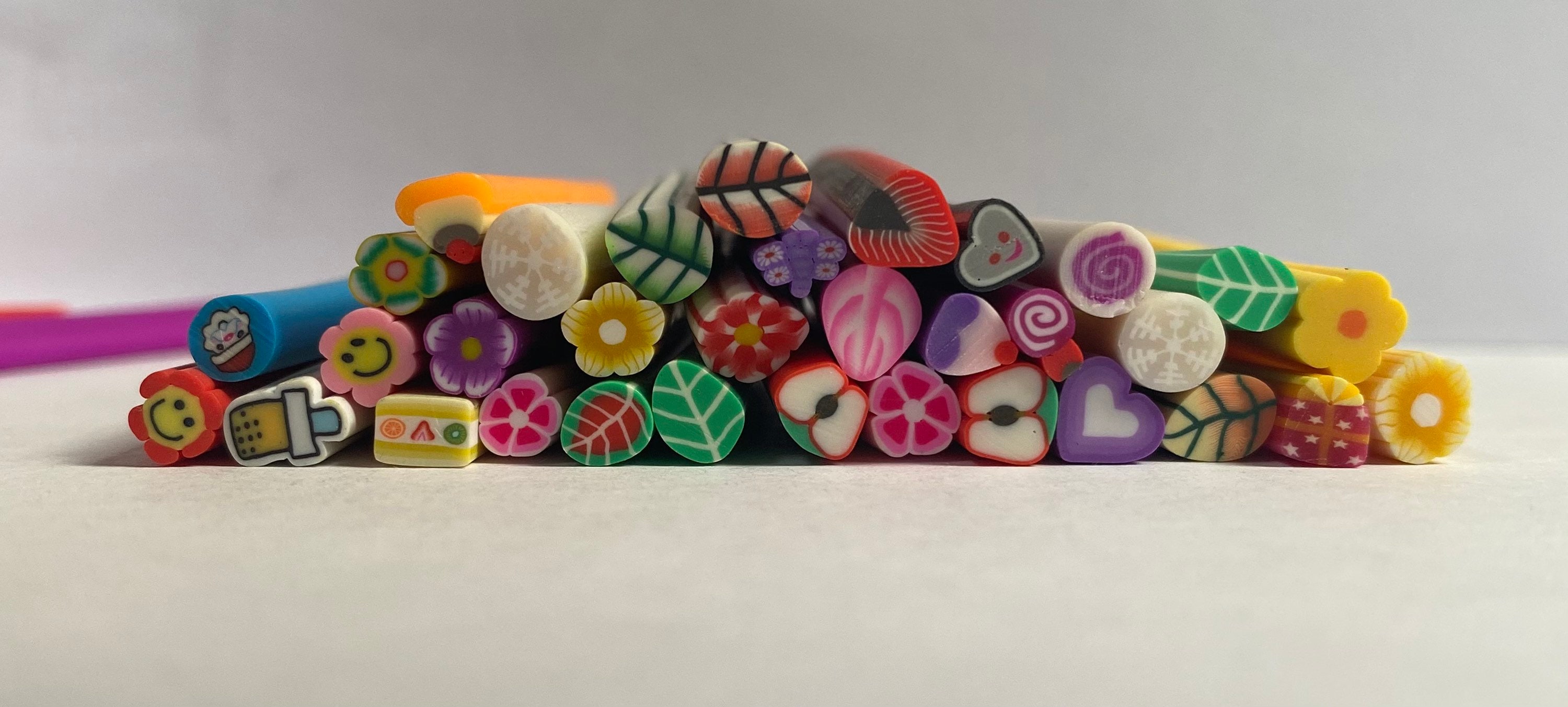 Handmade Polymer Clay Nail Art Decoration Fashion Nail Care Etsy UK