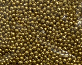 Opaque Glass Caviar Nail Beads, Micro Beads, For Nail Care, Dyed, No Hole, Light Khaki, 1~1.5mm