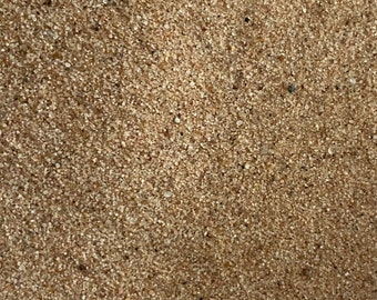 beige decorative coloured sand