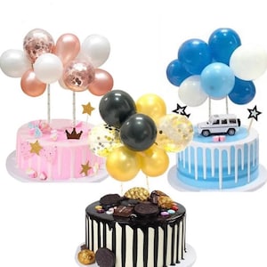 Mini globo para tarta, cumpleaños, boda, fiesta, baby shower.