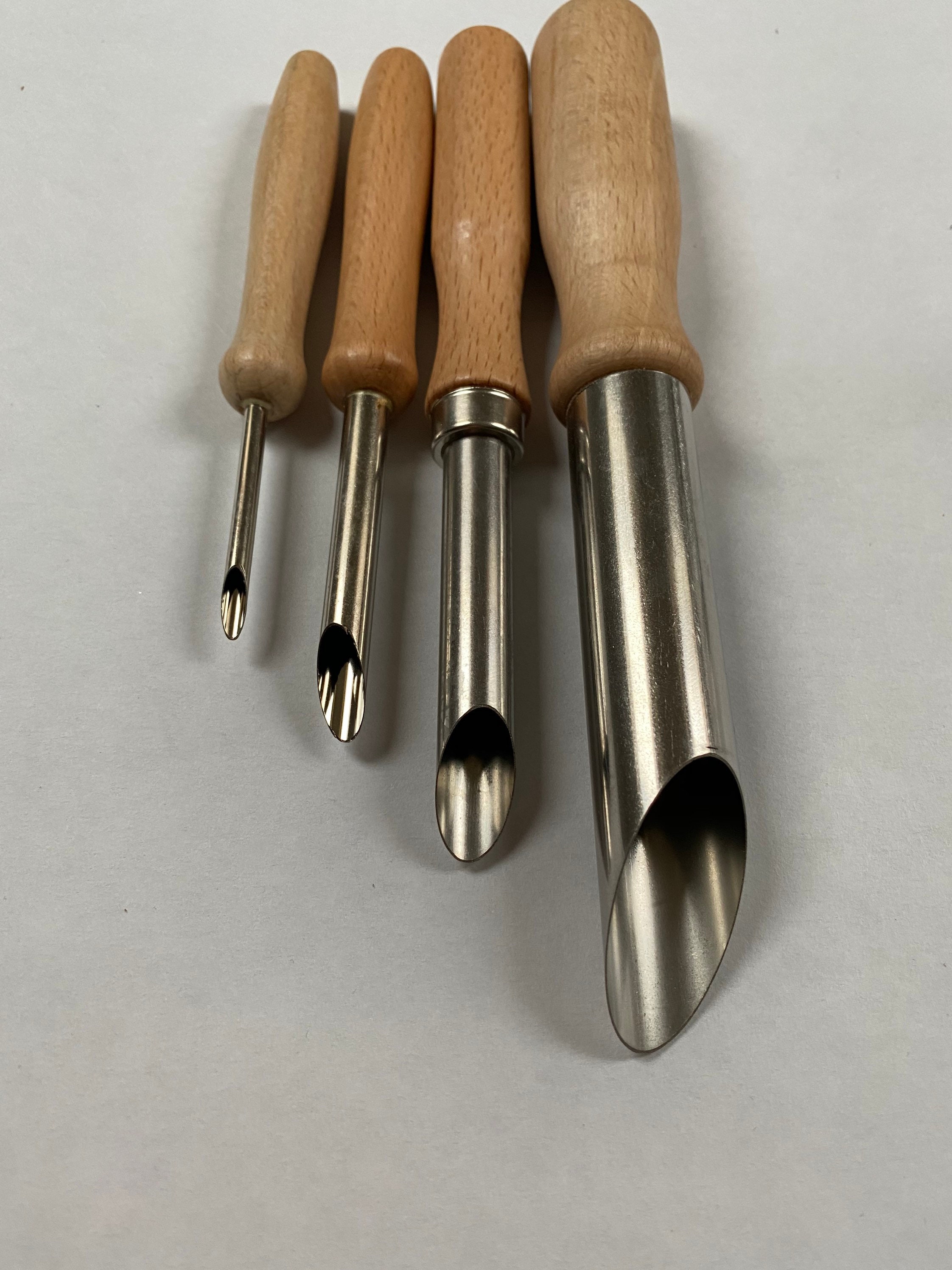 4pcs Semi Round Hole Cutters Pottery Clay Ceramic Tools Wooden - Etsy UK