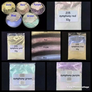 Pearlescent Pigment White Symphony Mermaid Powder, Make UP , Eyeshadow Paint, Soap Dye, epoxy resin, candle making