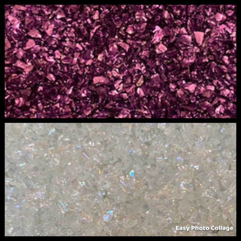 Broken Glass Stones Crystals Uv Epoxy Resin Filler Diy Craft Etsy UK