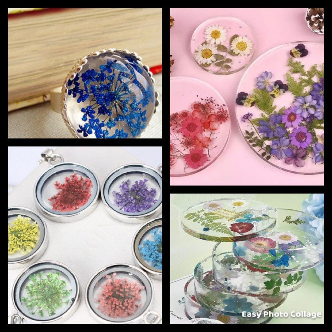 Dried flowers for resin and diy art projects Etsy