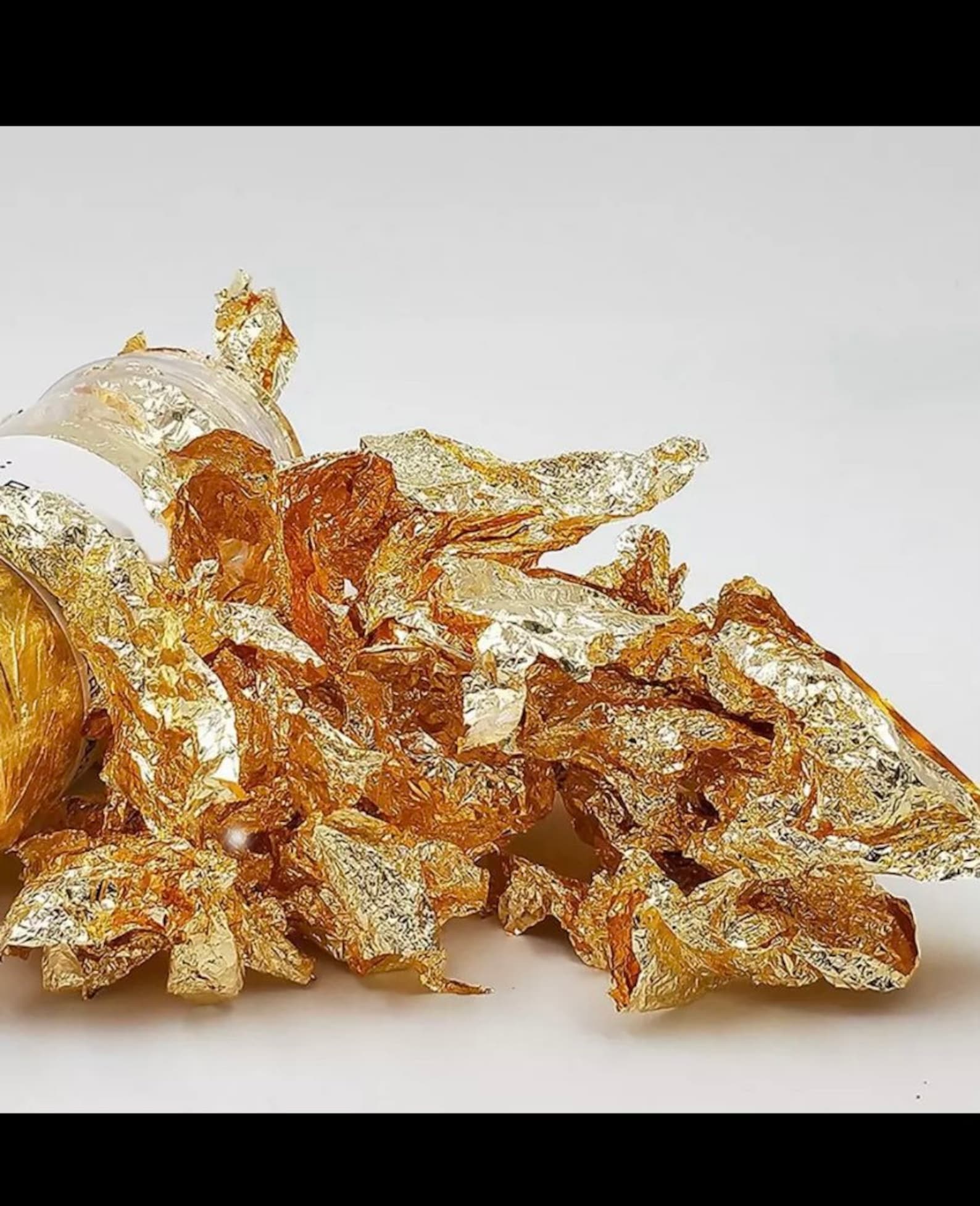 Edible Grade Genuine Gold Leaf Flakes 2g 24K Gold leaf Etsy