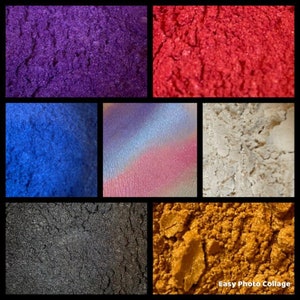 Organic pearlescent Mica Powder, cosmetic grade,resin, nail art, jewellery making,soap making