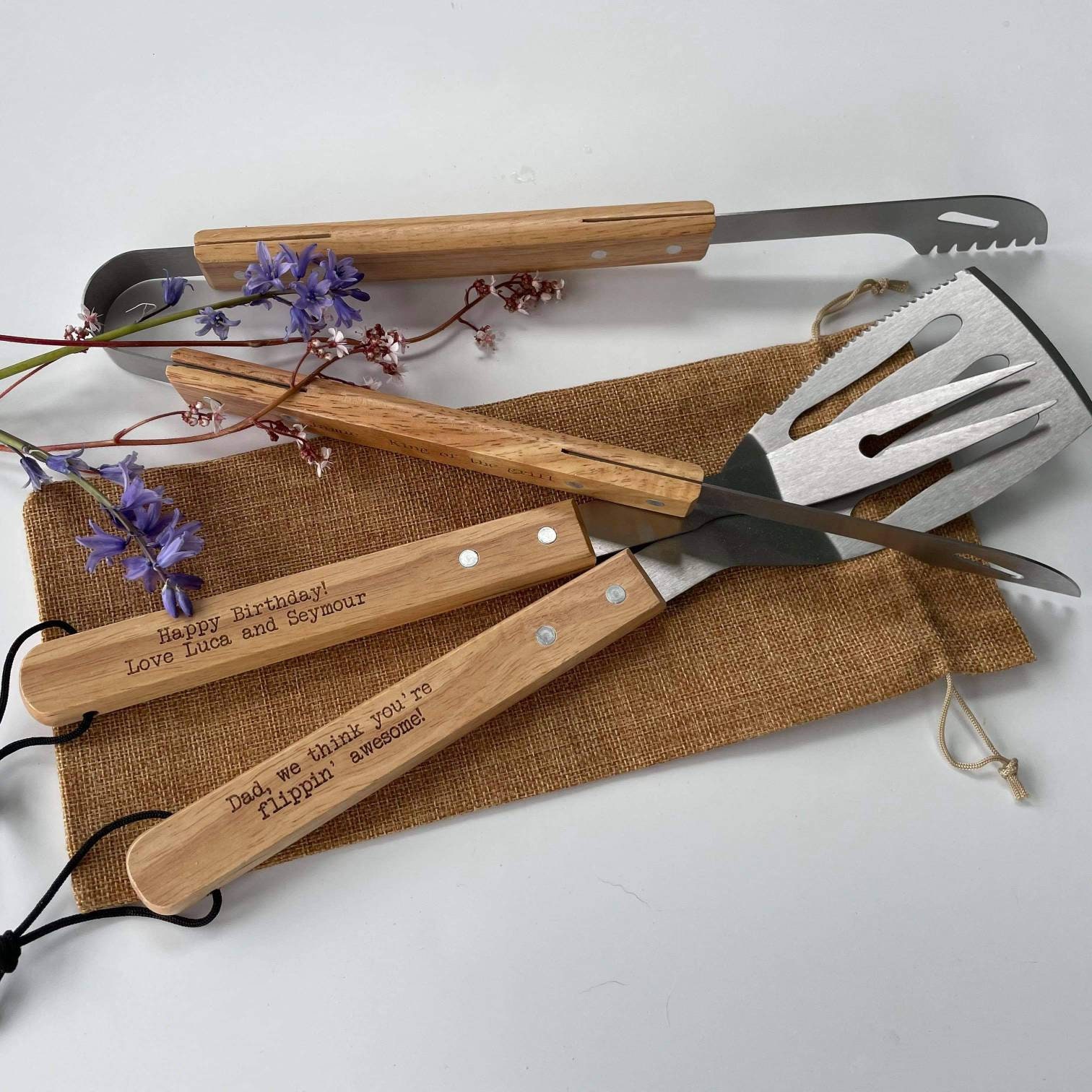 PERSONALISED BBQ TOOLS Perfect gift for anyone that loves a Etsy