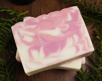 Citrus Love Spell Soap - Shea and Cocoa Butter Bath Soap, Vegan Palm Free Soap Artisan Handmade Bar Soap, Gift for Her, Homemade