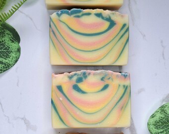 Orange Patchouli Soap: Vegan Shea & Kokum Butter Cold Process Soap