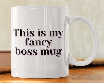 Boss Gift, Boss Mug, Gift For Boss, Boss Thank You Gift, Coworker Gift, Funny Boss Mug Gift, Boss Birthday Christmas Gift