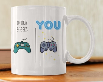 Boss Mug, Boss Gift, Gifts For Boss, Funny Boss Gift, Funny Mug, Gift For Him, Coworker Gift, New Job Gift, Boss Birthday Christmas Gift